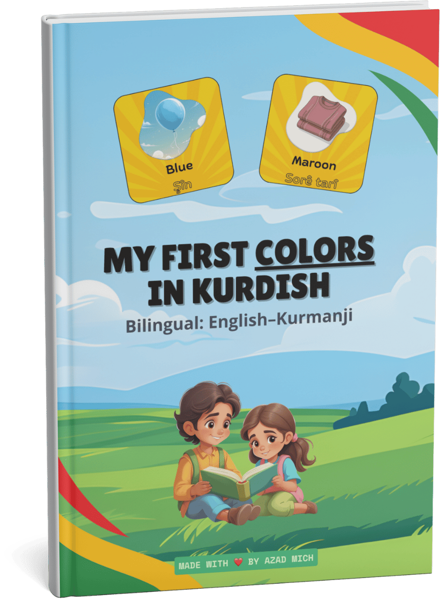 my first colors in kurdish