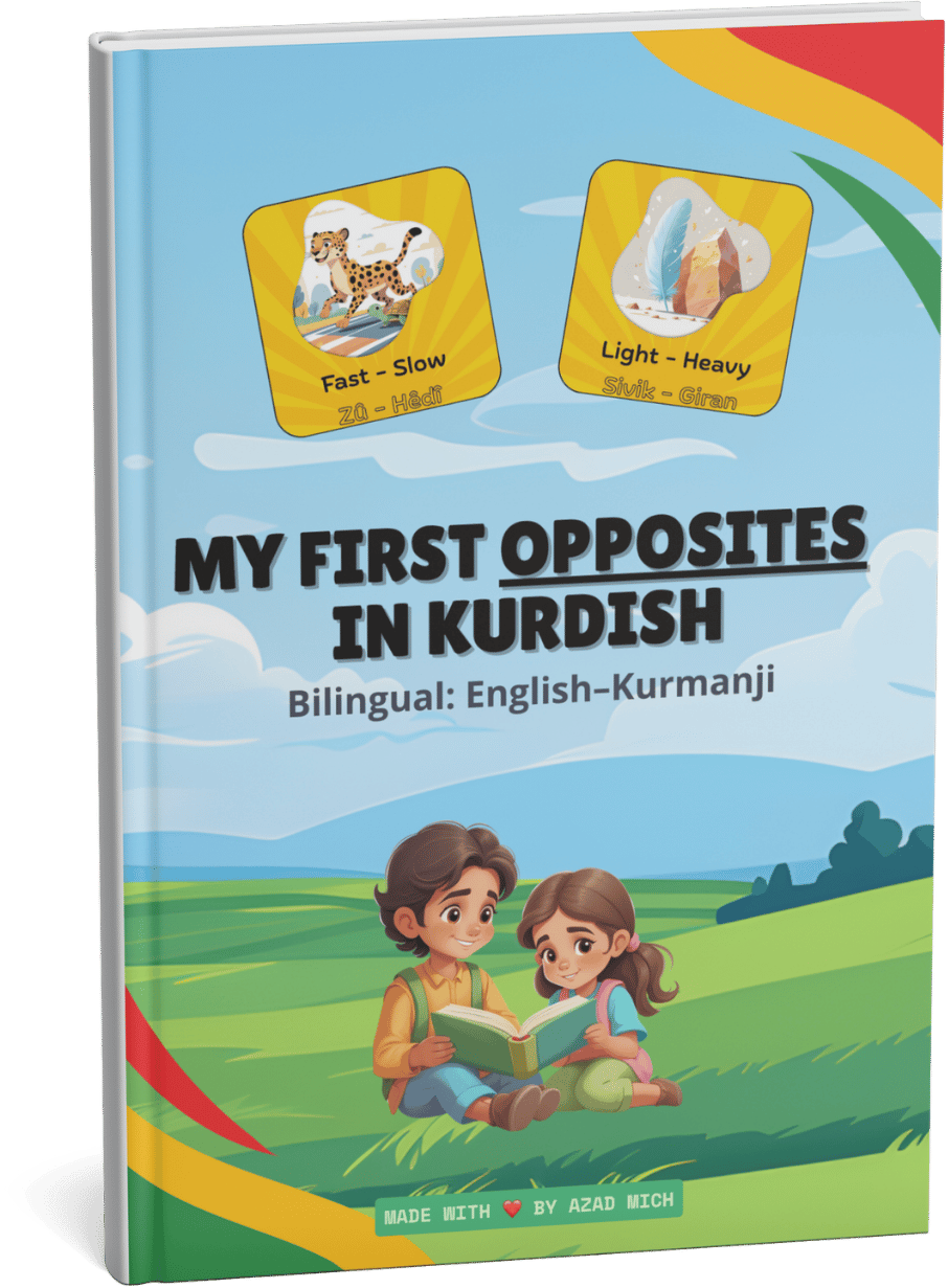my first opposites in kurdish